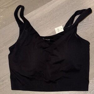 Black Crop Top